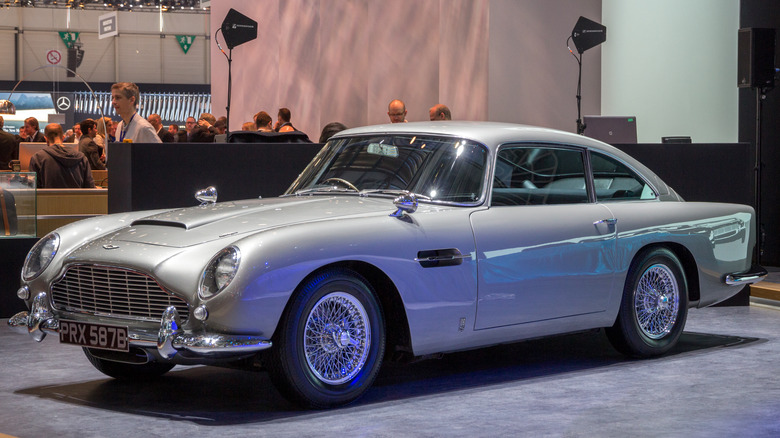 1964 Aston Martin DB5 showroom