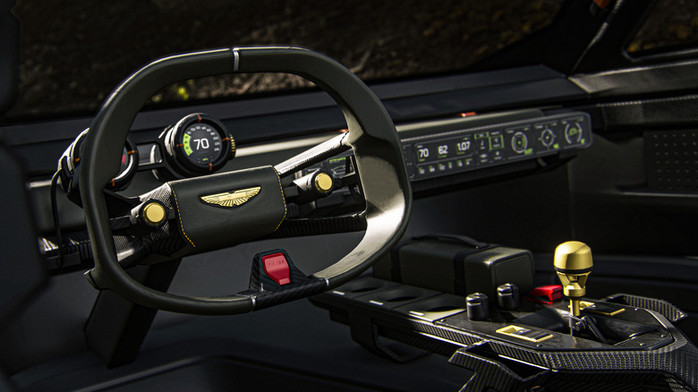 Aston Martin Dreadnought interior