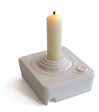 atari candleholder