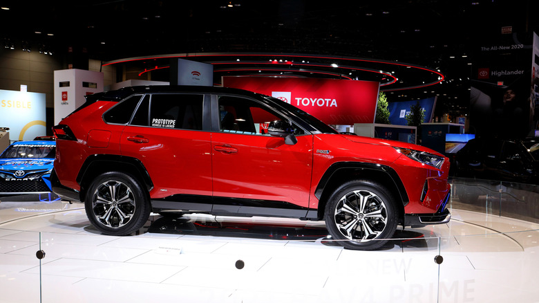 Red Toyota RAV4 Prime