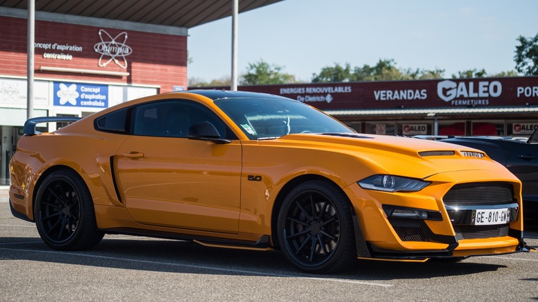 Mustang GT with 5.0L Coyote engine