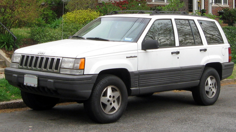 Jeep ZJ Grand Cherokee parked street