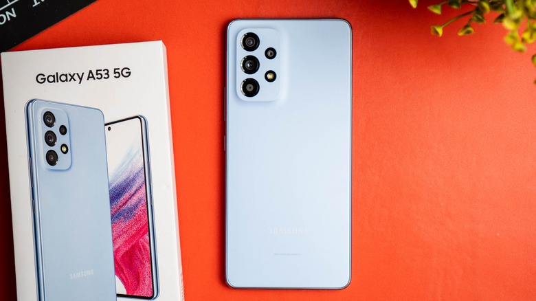 Samsung Galaxy A53 smartphone