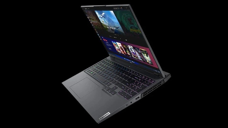 legion 5i pro laptop open