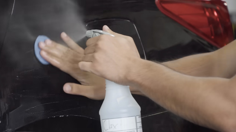 Repairing light scuffs and scratches is easy