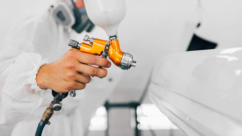 car paint gun