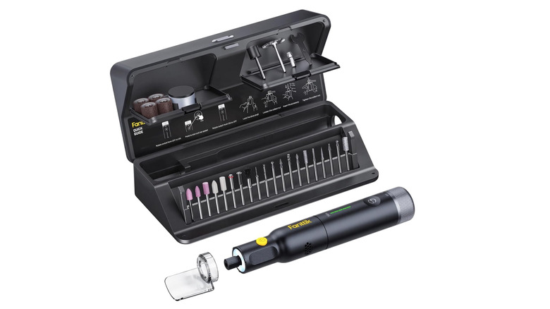 Fanttik rotary tool kit pictured against a white background