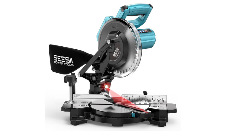 SeesII Compound Miter Saw pictured against a white background