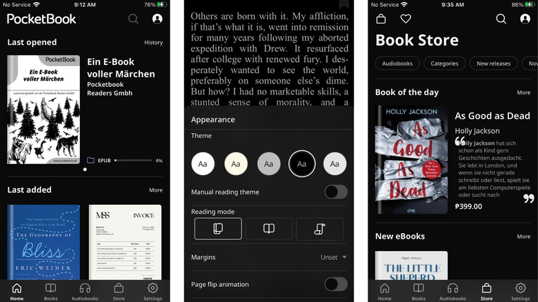pocketbook reader on iphone