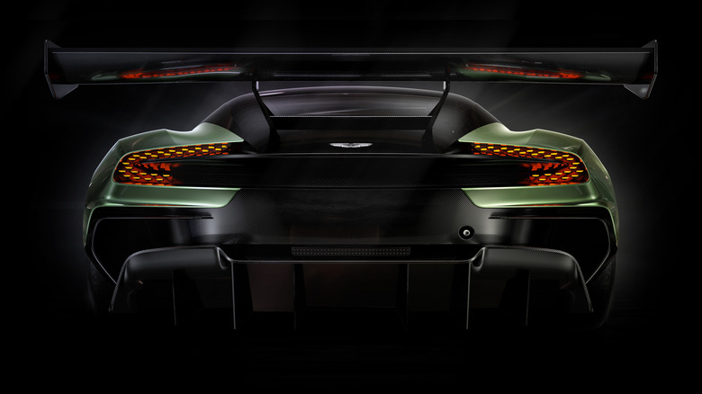 Aston Martin Vulcan rear closeup