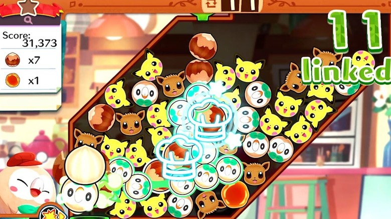 Pokemon Cafe ReMix gameplay
