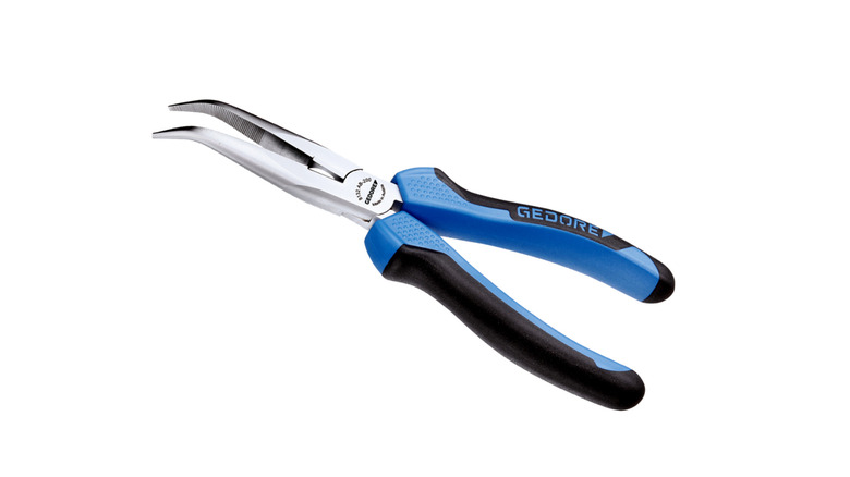 A pair of pliers by Gedore with a blue and black handle