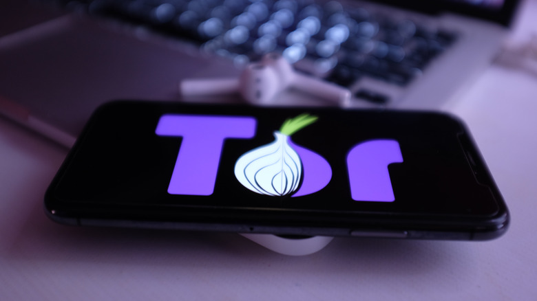 tor word on a phone