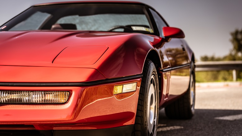 Red Corvette C4