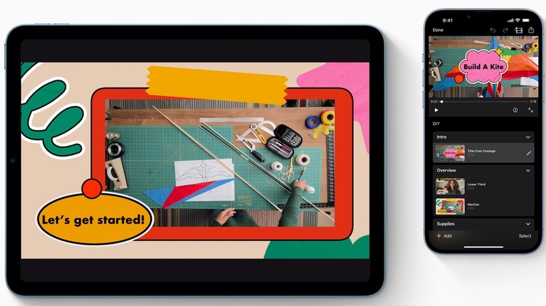 iMovie Storyboards
