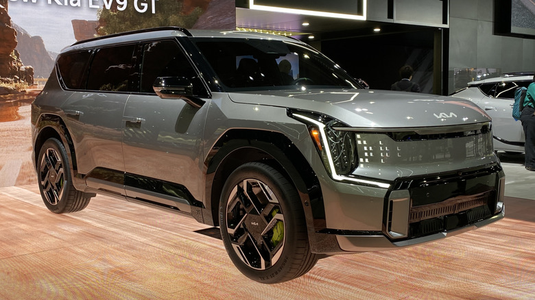 Kia EV9 GT at the LA Auto Show