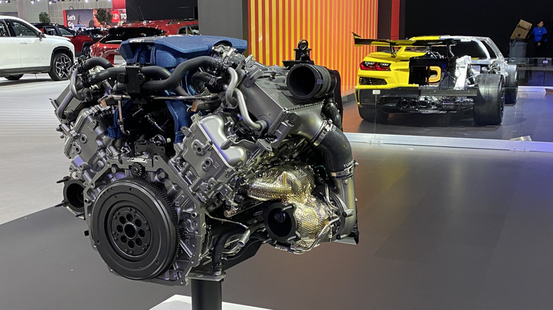 Corvette ZR1 Engine Cutaway