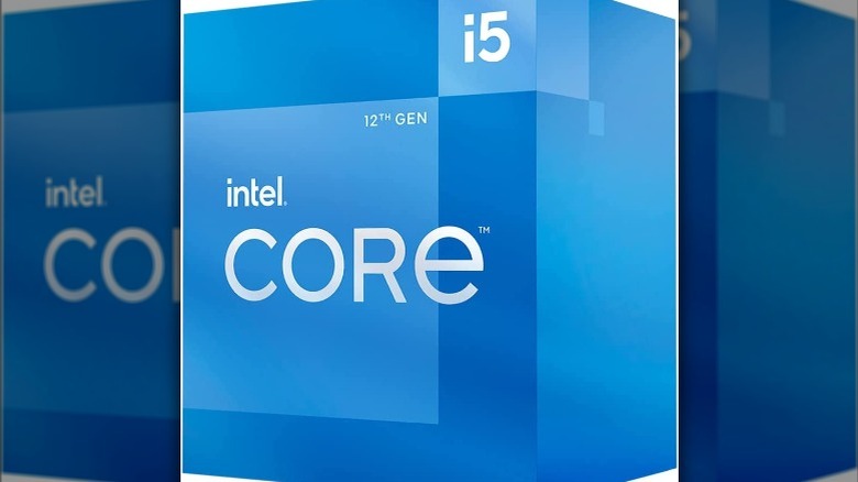 Intel Core i5 12400 logo