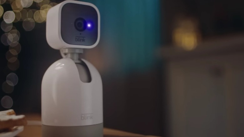 Indoor Blink camera on table