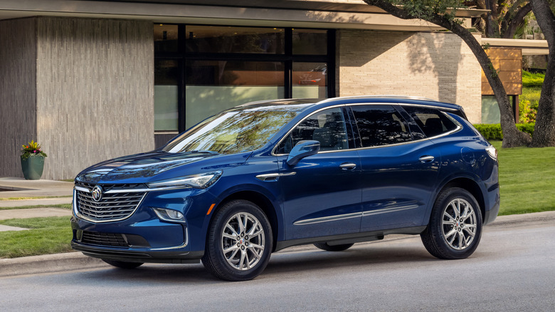 Buick Enclave blue