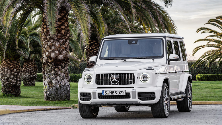 Mercedes-Benz G63 AMG parked