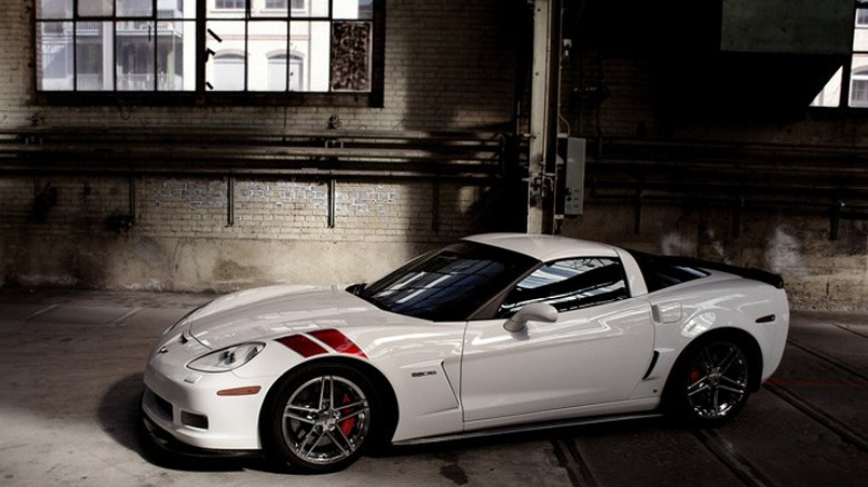 2007 Ron Fellows Championship Edition Z06 in a garage