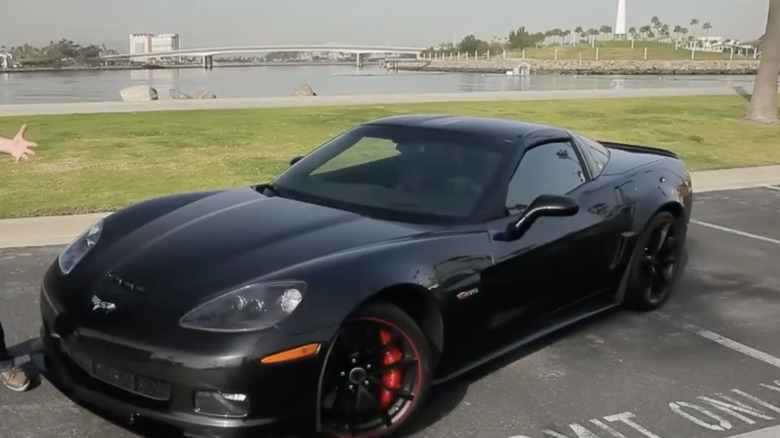 Grey 2012 Chevrolet Corvette Z06 3ZR Centennial Edition
