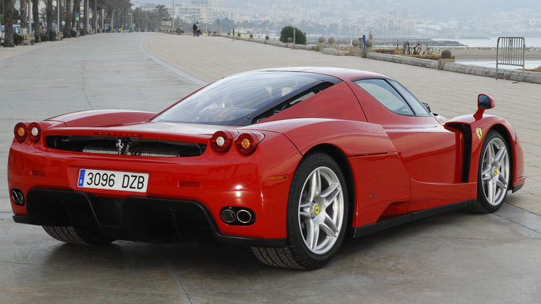 small Ferrari supercar