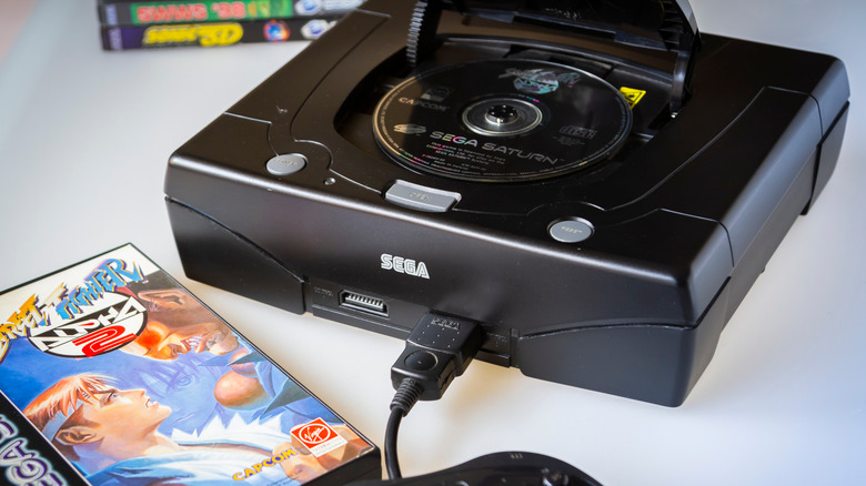 Sega Saturn game system