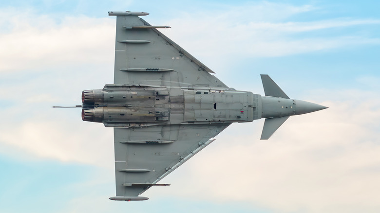 Eurofighter Typhoon Turning