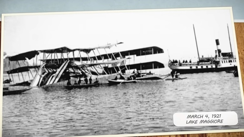 Caproni Ca.60 Transaereo crash