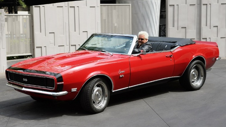 Guy Fieri red 1968 Camaro