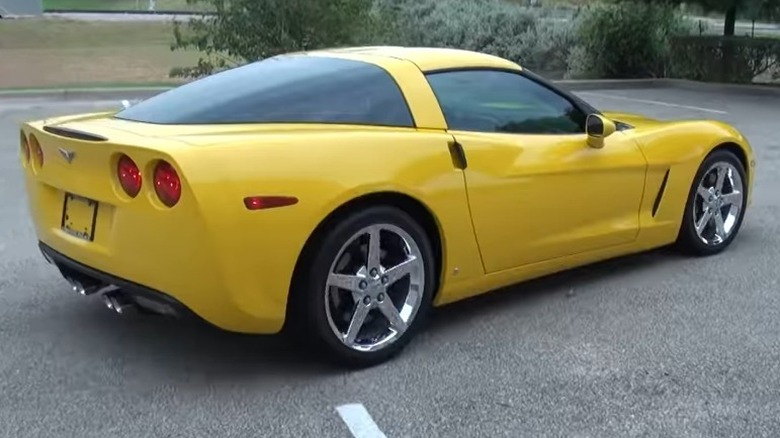 Yellow 2007 Chevrolet Corvette