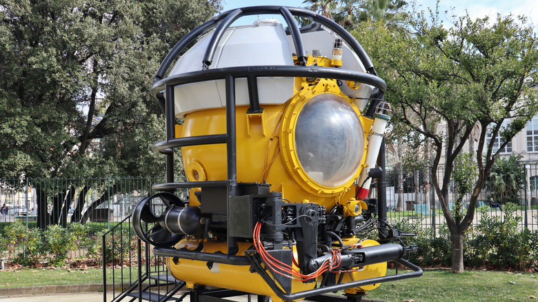 Diving bell at a museum
