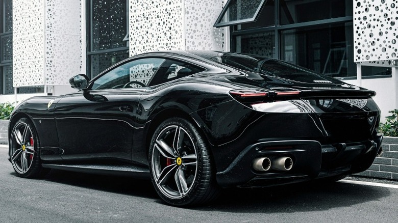 Black 2022 Ferrari Roma