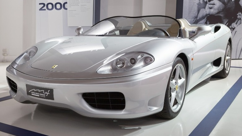 Silver 2004 Ferrari 360 Modena