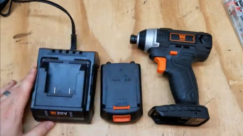 A shot of the Wen Compact Impact Driver