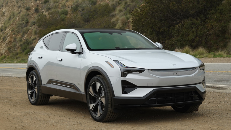 2025 Polestar 3 Long Range Single Motor front three-quarters