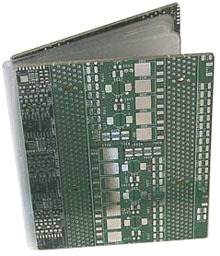 circuit board mini photo album