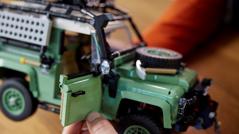 LEGO Land Rover Defender door open