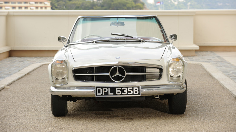mercedes 230 sl roadster grille