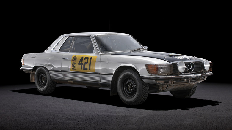 mercedes 450 slc rally 1978