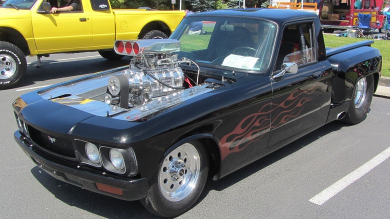 Supercharged Chevy LUV hot rod