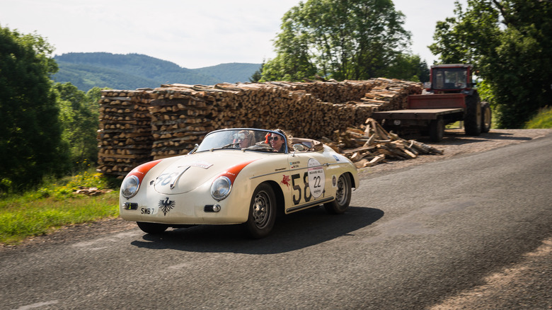porsche 356 speedster race convertible