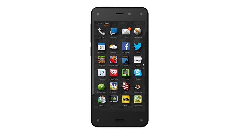 Amazon Fire Phone home screen
