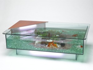 fish tank coffee table