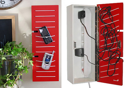 Contactbox cabinet for gadgets