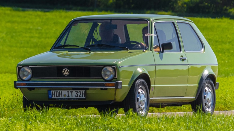 Mk1 Volkswagen Rabbit/Golf on country road