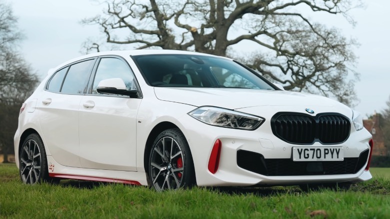 A BMW 128ti hatchback