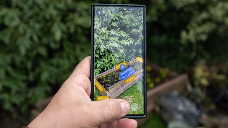 AR Ruler on android phone